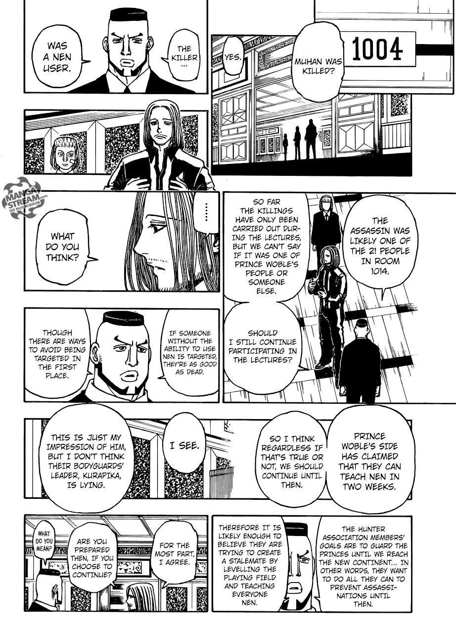 Hunter x Hunter, Chapter 376 image 17